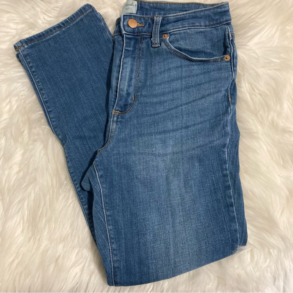 UNIVERSAL THREAD GOODS CO. HIGH RISE SLIM STRAIGHT JEANS - Picture 3 of 7